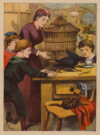 Slimme trucs (kleurenlitho) door English School
