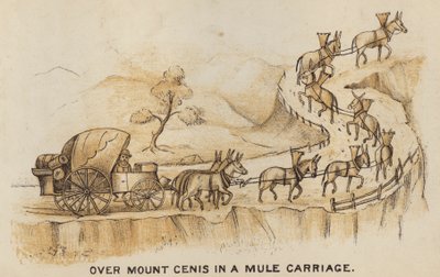 Koetsen en koetsieren: Over de Mont Cenis in een muilezelwagen door English School