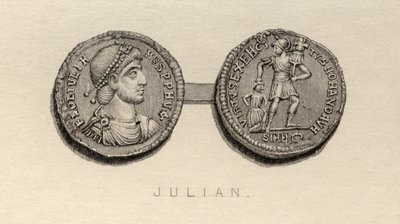 Munt uit de tijd van Julianus de Afvallige door English School