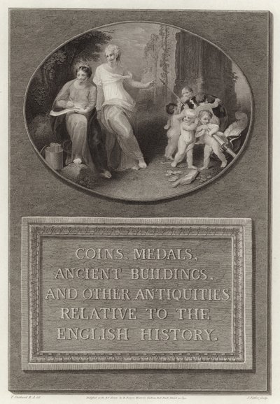 Munten, Medailles, Oude Gebouwen en andere Oudheden met betrekking tot de Engelse Geschiedenis door English School