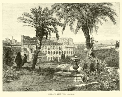 Colosseum, vanaf de Palatijn door English School