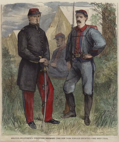 Kolonel Ellsworths Vrijwilligersregiment door English School