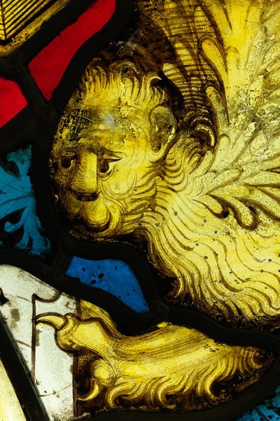 Geconserveerd gedeelte van het Grote Oostraam in York Minster: 
