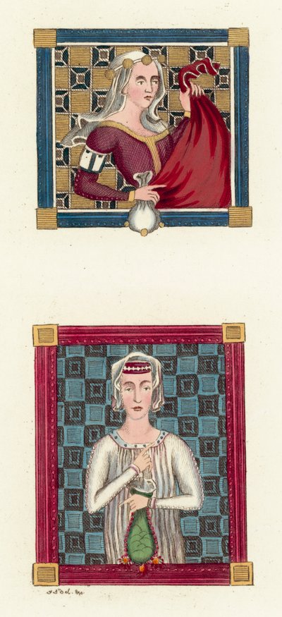 Constance Koningin van Castilië door English School