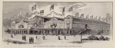 Convention Hall, Belfast, gebouwd voor de Ulster Unionist Convention van 1892, gehouden om de oppositie van Ulster Unionisten tegen Ierse Home Rule te demonstreren door English School