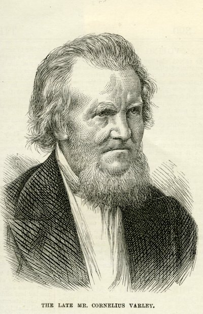 Cornelius Varley uit The Illustrated London News 25 oktober door English School