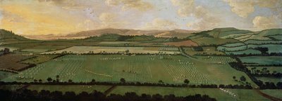 Landschap Rond Dixton Manor, c.1725 door English School