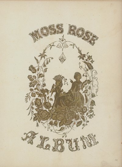 Omslagillustratie voor Moss Rose Album door English School