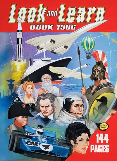 Omslag van het Look and Learn Boek 1986 door English School