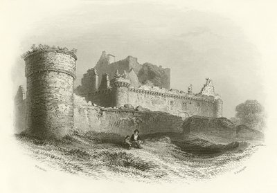 Craigmillar Kasteel door English School