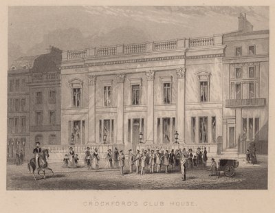 Crockfords Clubhuis, Londen door English School