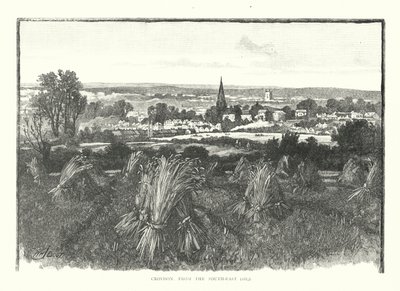 Croydon, vanuit het zuidoosten door English School