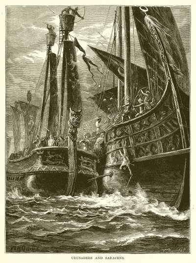 Kruisvaarders en Saracenen door English School