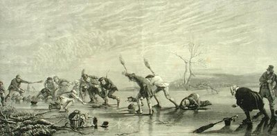 Curling in ca. 1880, uit 