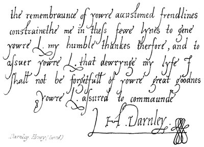 Henry Darnley (Lord) door English School