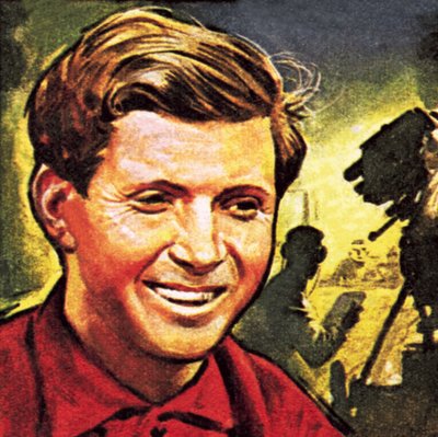 David Dimbleby (in 1966) door English School
