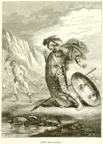 David en Goliath door English School