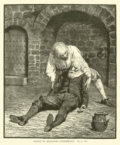 De dood van Melchior Nitschmann door English School