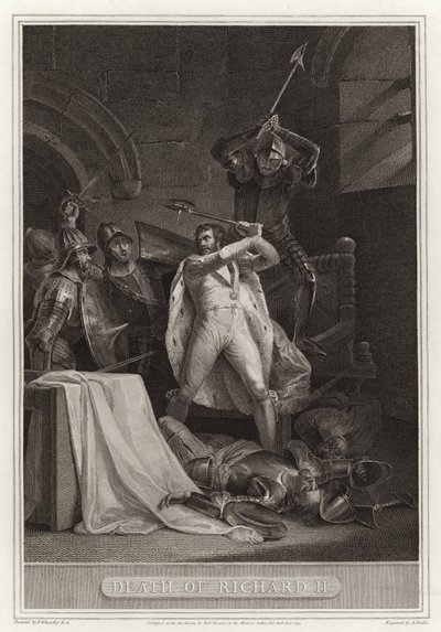 De dood van Richard II door English School