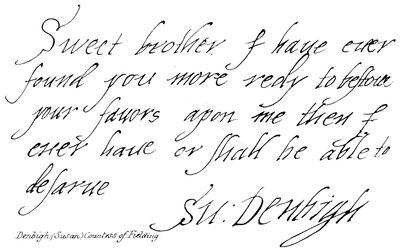 Denbigh, Susan, gravin van Fielding door English School