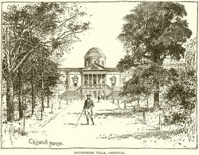 Devonshire Villa, Chiswick door English School