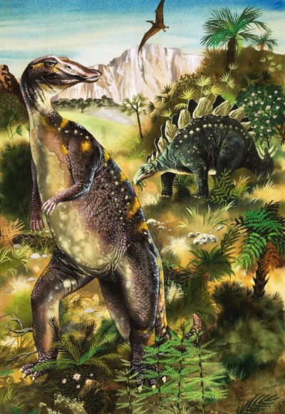 Dinosaurussen, illustratie uit 