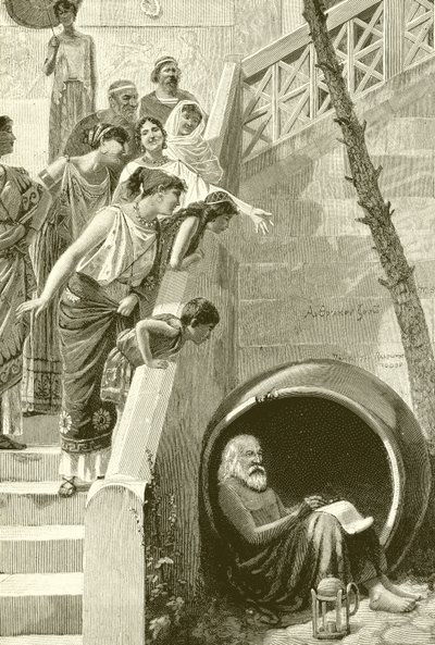Diogenes door English School