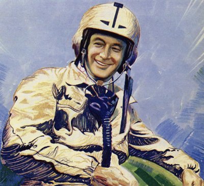 Donald Campbell en Blue Bird hielden kort het snelheidsrecord op land door English School