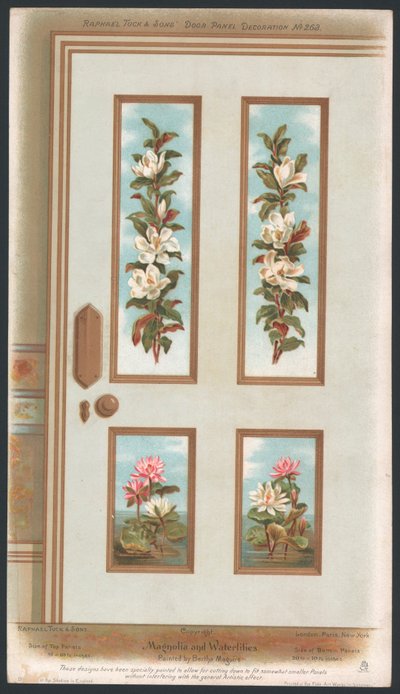 Deurpaneel Decoratie door English School