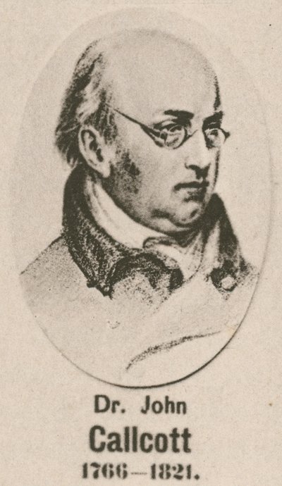 Dr John Callcott door English School