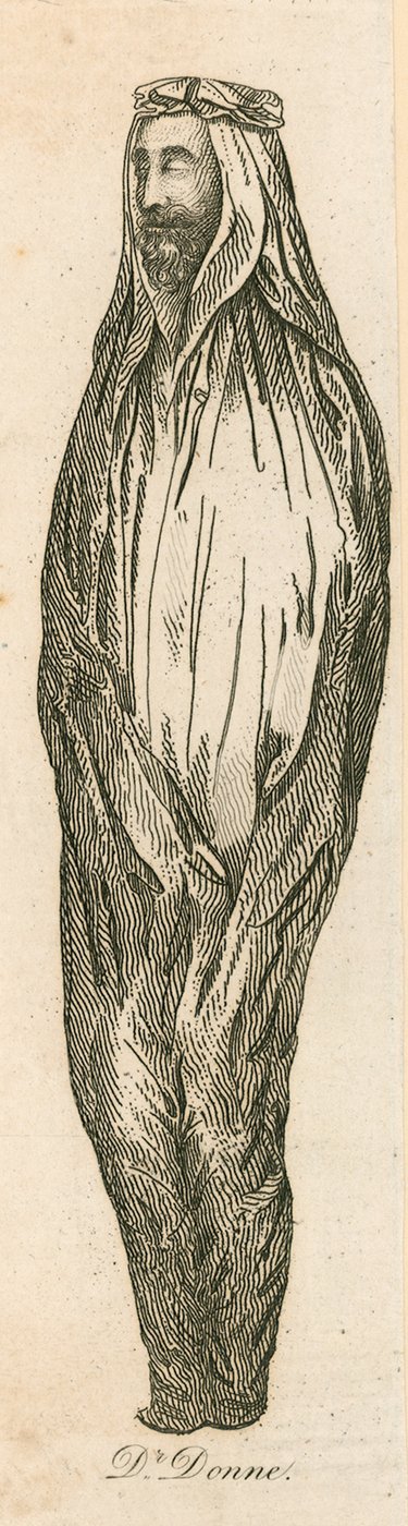 Dr. John Donne, decaan van de kathedraal van St. Paul