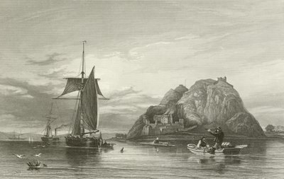 Dumbarton Castle door English School