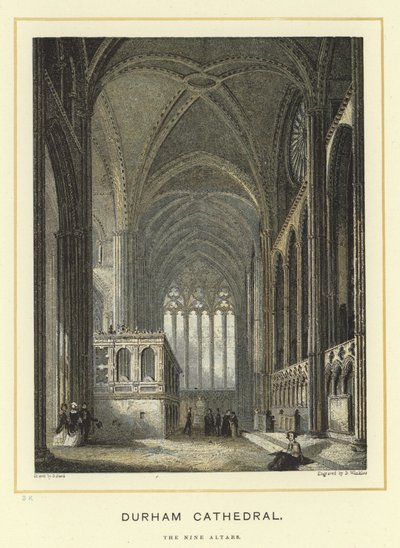 Durham Kathedraal, de Negen Altaren door English School