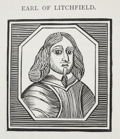 Graaf van Litchfield, illustratie uit Chap-books van de achttiende eeuw door John Ashton, uitgegeven 1882 door English School