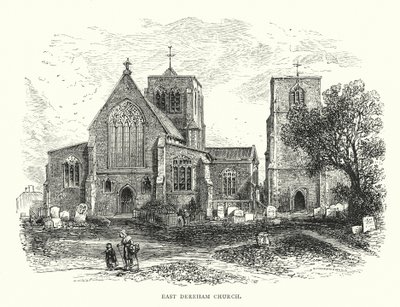 Kerk van East Dereham door English School