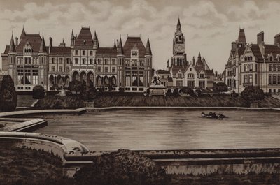 Eaton Hall, Oostkant door English School