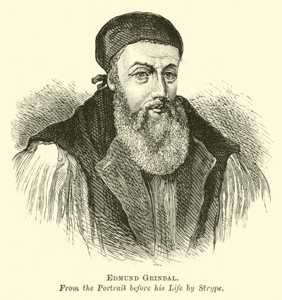 Edmund Grindal door English School