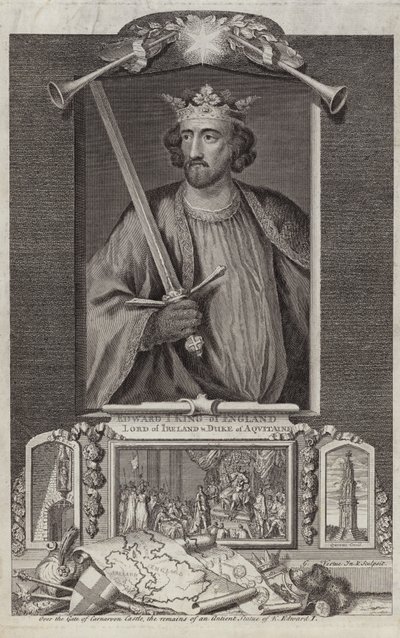 Eduard I van Engeland door English School