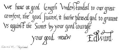 Edward VI van Engeland door English School