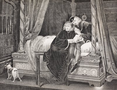 Edward V en Richard, Hertog van York in de Toren, uit 