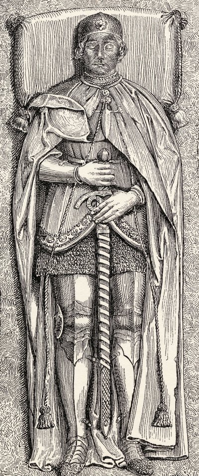 Beeld van Alvaro de Luna, uit 