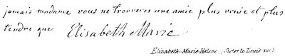 Elizabeth-Marie-Helene (Zuster van Lodewijk XVI) door English School