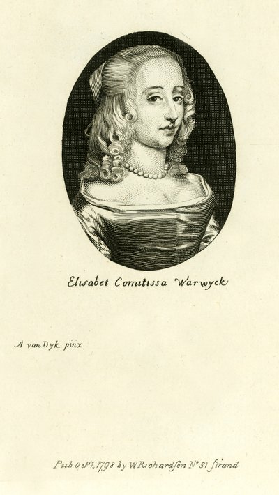 Elizabeth, Gravin van Warwick door English School
