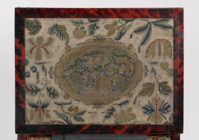 Geborduurde kist, ca. 1660 door English School