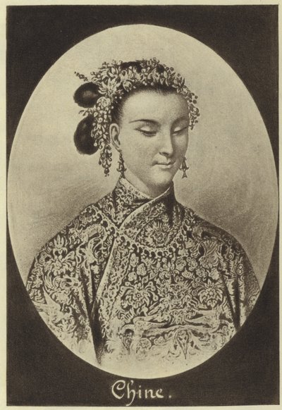 Keizerin-weduwe Cixi door English School