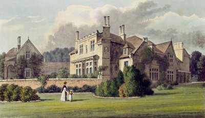 Endsleigh, uit Ackermanns Repository of Arts, 1823 door English School