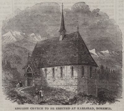 Engelse Kerk te Karlsbad, Bohemen door English School