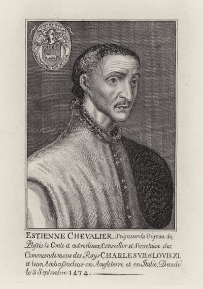 Estienne Chevalier door English School