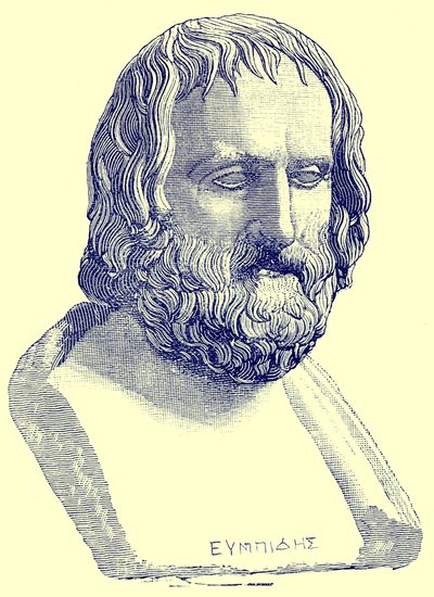 Euripides, illustratie uit 
