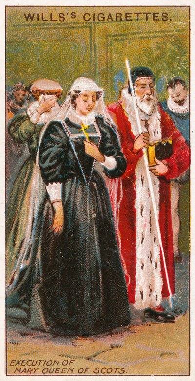 Executie van Mary Queen of Scots door English School